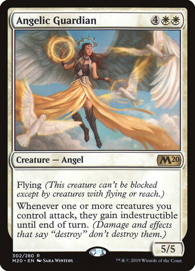 Angelic Guardian [Core Set 2020] MTG Single Magic: The Gathering | Red Claw Gaming