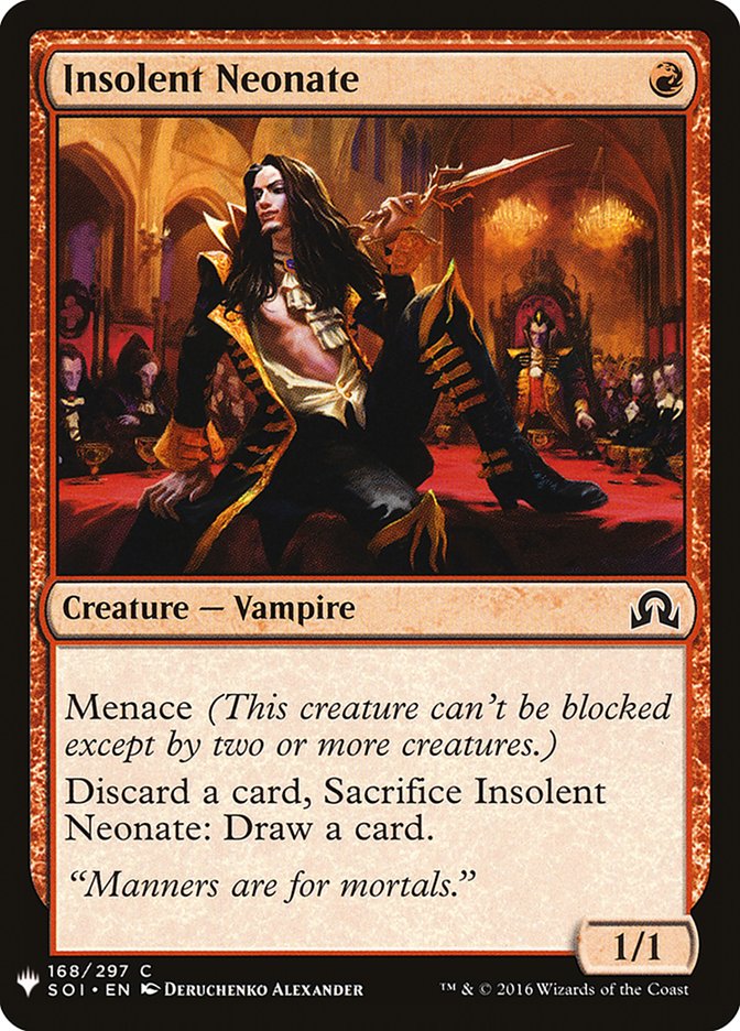 Insolent Neonate [Mystery Booster] MTG Single Magic: The Gathering | Red Claw Gaming