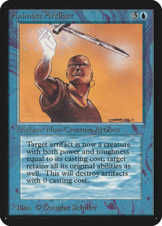 Animate Artifact [Alpha Edition] MTG Single Magic: The Gathering | Red Claw Gaming