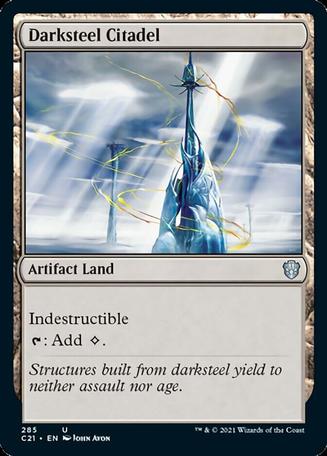 Darksteel Citadel [Commander 2021] MTG Single Magic: The Gathering | Red Claw Gaming
