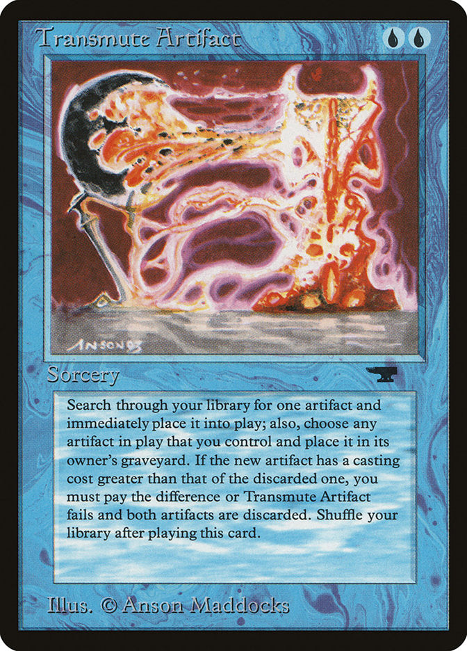 Transmute Artifact [Antiquities] MTG Single Magic: The Gathering | Red Claw Gaming