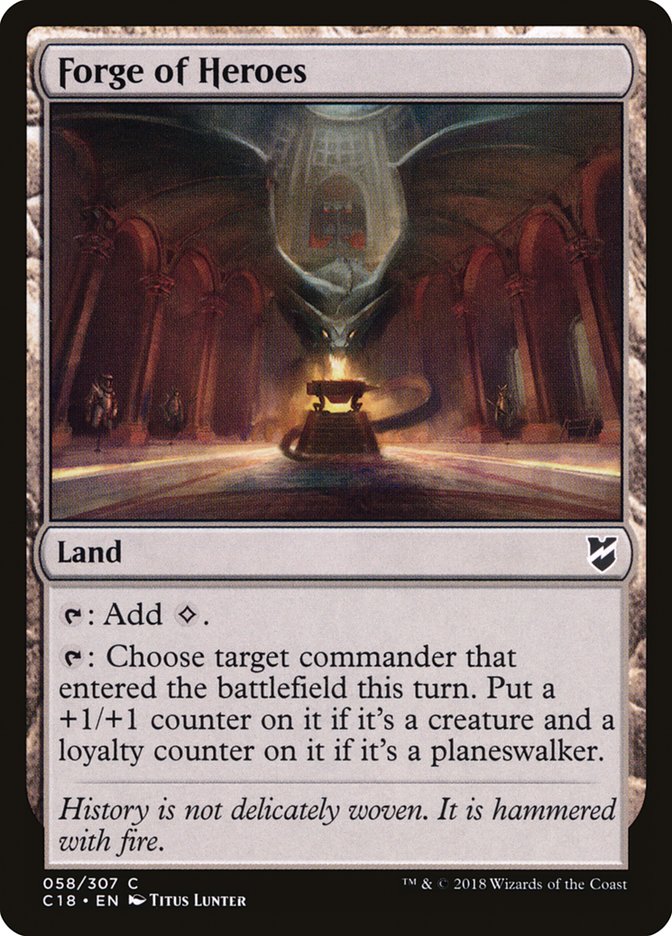 Forge of Heroes [Commander 2018] MTG Single Magic: The Gathering | Red Claw Gaming