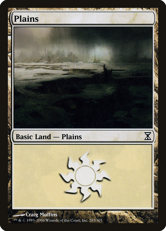 Plains (283) [Time Spiral] MTG Single Magic: The Gathering | Red Claw Gaming