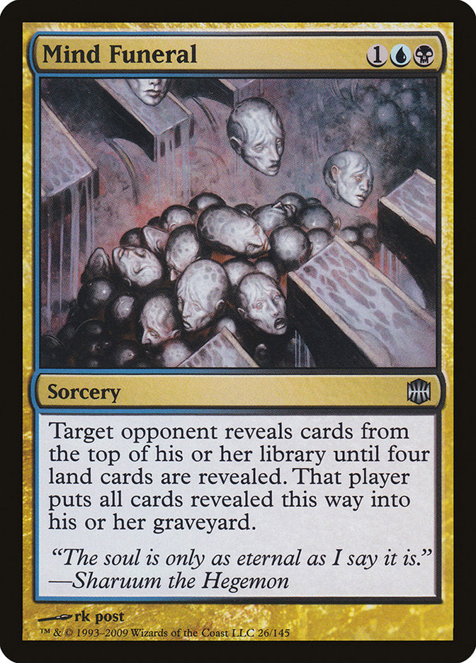 Mind Funeral [Alara Reborn] MTG Single Magic: The Gathering | Red Claw Gaming