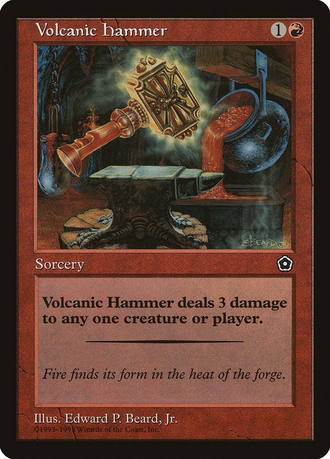 Volcanic Hammer [Portal Second Age] MTG Single Magic: The Gathering | Red Claw Gaming