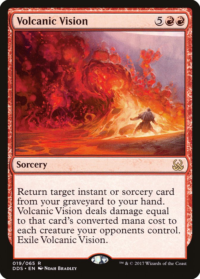 Volcanic Vision [Duel Decks: Mind vs. Might] MTG Single Magic: The Gathering | Red Claw Gaming