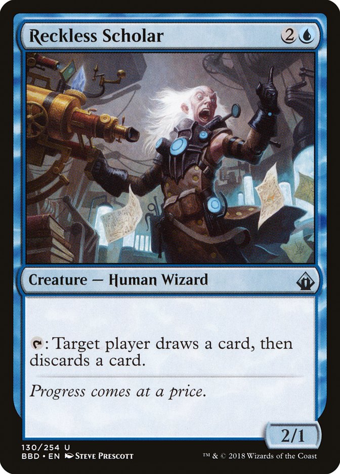 Reckless Scholar [Battlebond] MTG Single Magic: The Gathering | Red Claw Gaming