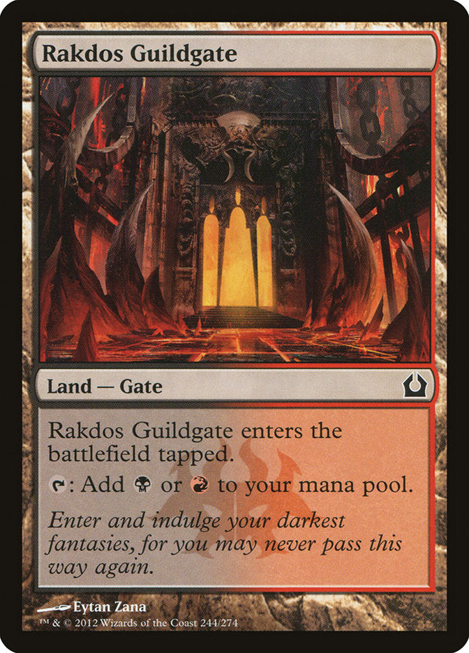 Rakdos Guildgate [Return to Ravnica] MTG Single Magic: The Gathering | Red Claw Gaming