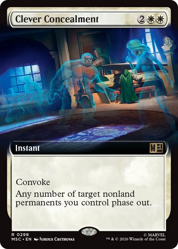 Clever Concealment (Extended Art) [Marvel Super Heroes Commander] | Red Claw Gaming