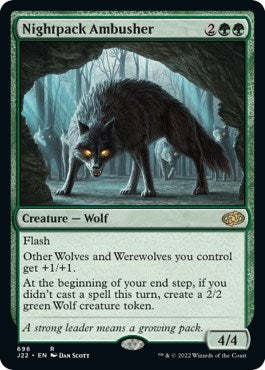 Nightpack Ambusher [Jumpstart 2022] MTG Single Magic: The Gathering | Red Claw Gaming