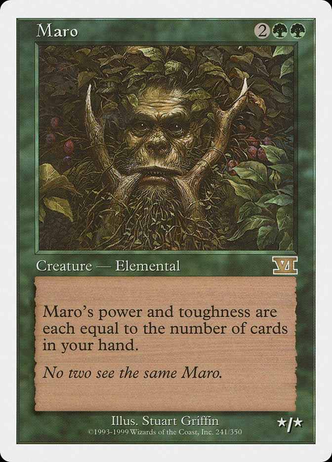 Maro [Classic Sixth Edition] MTG Single Magic: The Gathering | Red Claw Gaming