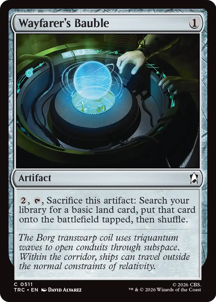 Wayfarer's Bauble (Surge Foil) [Star Trek Commander] | Red Claw Gaming
