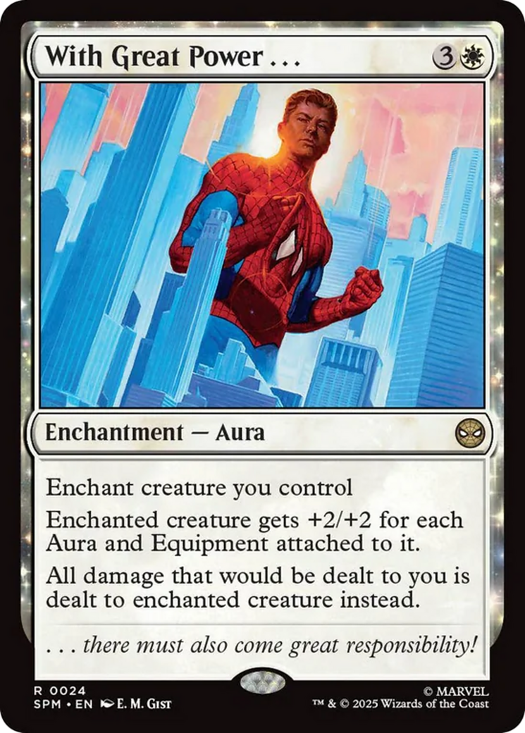 With Great Power... [Marvel's Spider-Man] MTG Single Magic: The Gathering | Red Claw Gaming