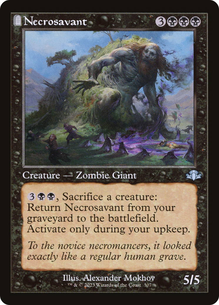 Necrosavant (Retro) [Dominaria Remastered] MTG Single Magic: The Gathering | Red Claw Gaming