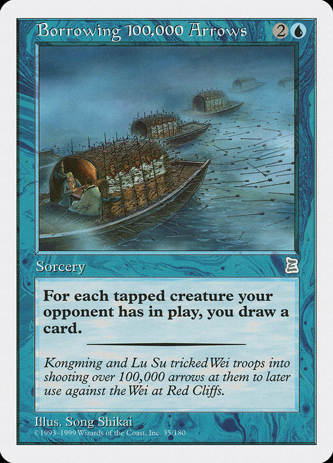 Borrowing 100,000 Arrows [Portal Three Kingdoms] MTG Single Magic: The Gathering | Red Claw Gaming