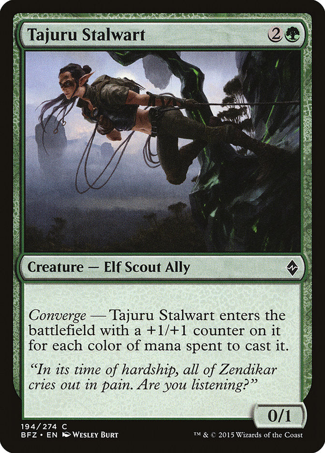 Tajuru Stalwart [Battle for Zendikar] MTG Single Magic: The Gathering | Red Claw Gaming