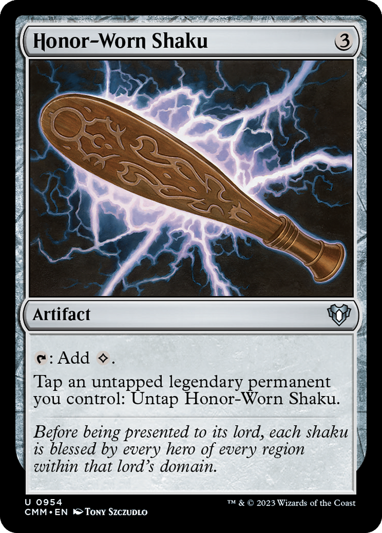 Honor-Worn Shaku [Commander Masters] MTG Single Magic: The Gathering | Red Claw Gaming