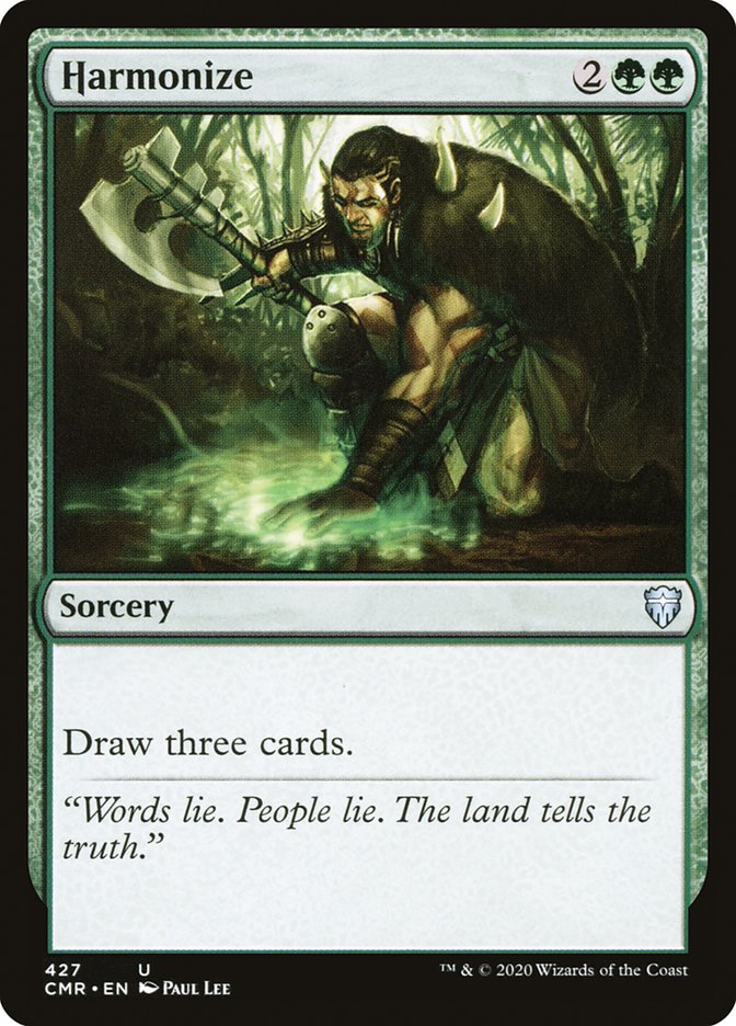 Harmonize [Commander Legends] MTG Single Magic: The Gathering | Red Claw Gaming