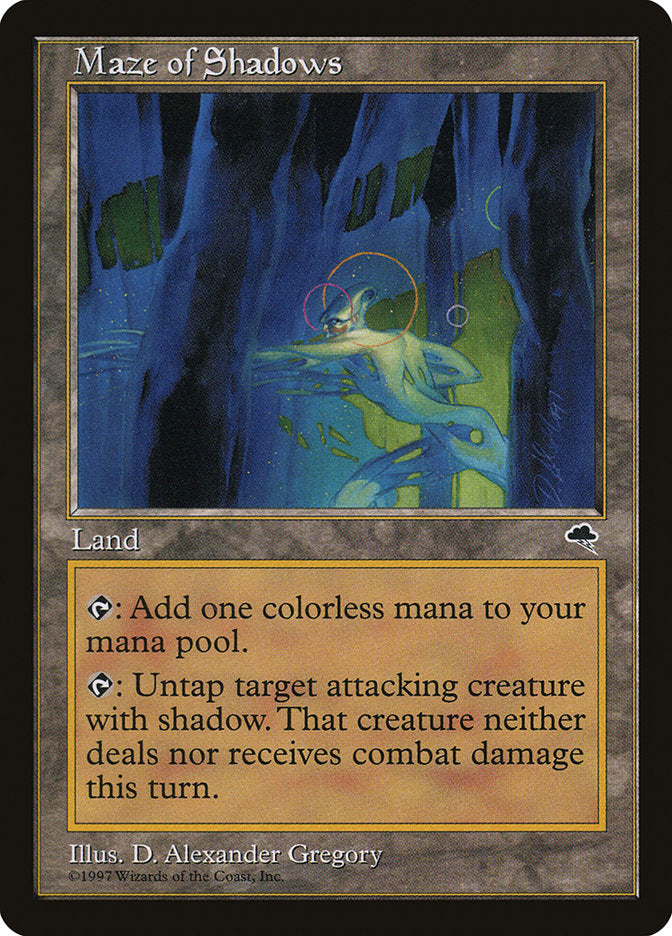Maze of Shadows [Tempest] MTG Single Magic: The Gathering | Red Claw Gaming