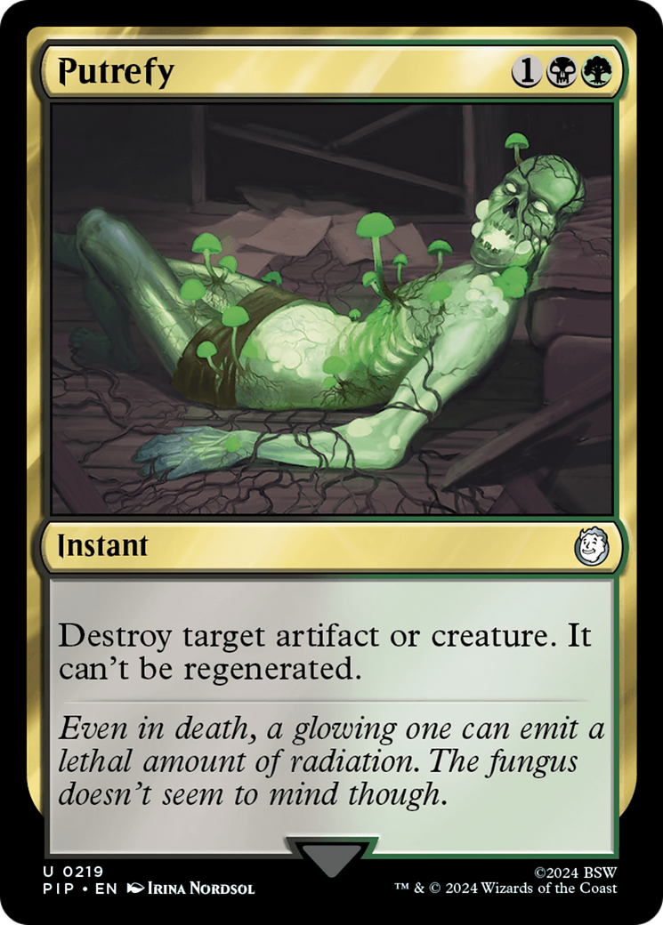 Putrefy [Fallout] MTG Single Magic: The Gathering | Red Claw Gaming