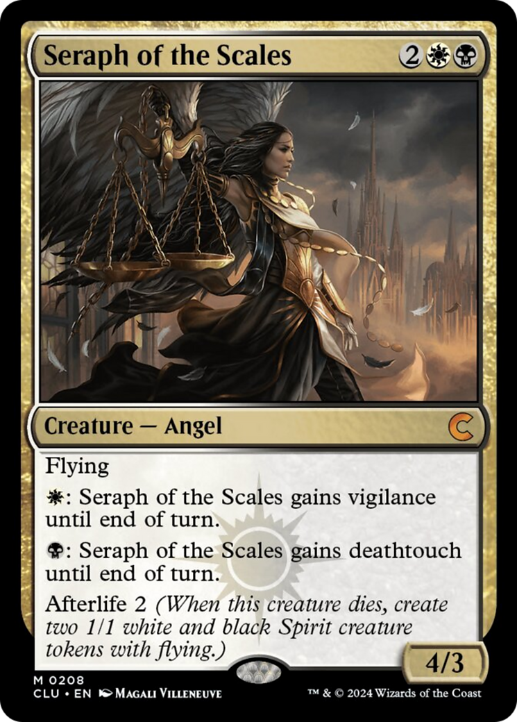 Seraph of the Scales [Ravnica: Clue Edition] MTG Single Magic: The Gathering | Red Claw Gaming