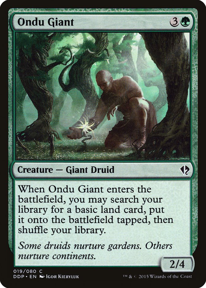 Ondu Giant [Duel Decks: Zendikar vs. Eldrazi] MTG Single Magic: The Gathering | Red Claw Gaming