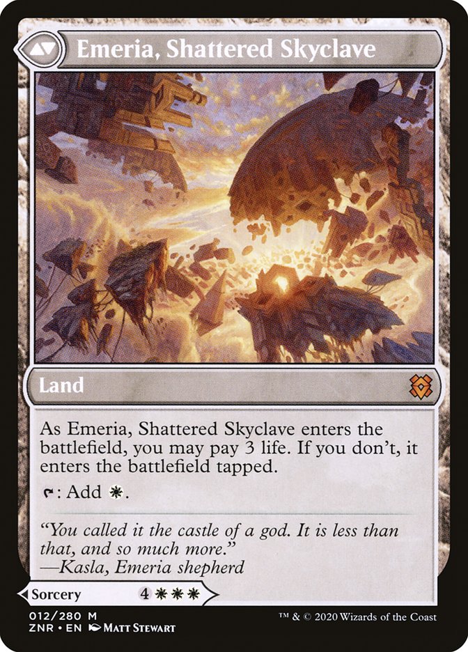 Emeria's Call // Emeria, Shattered Skyclave [Zendikar Rising] MTG Single Magic: The Gathering | Red Claw Gaming