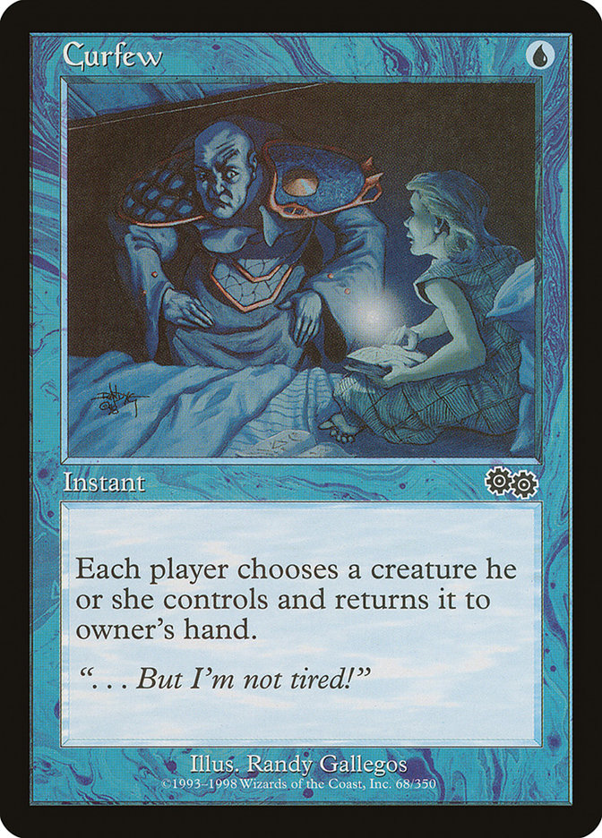 Curfew [Urza's Saga] MTG Single Magic: The Gathering | Red Claw Gaming