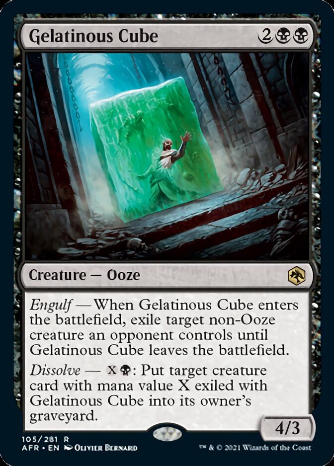 Gelatinous Cube [Dungeons & Dragons: Adventures in the Forgotten Realms] MTG Single Magic: The Gathering | Red Claw Gaming