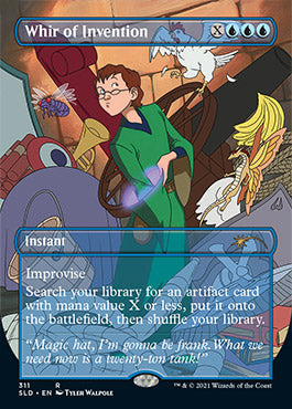 Whir of Invention (Borderless) [Secret Lair Drop Series] MTG Single Magic: The Gathering | Red Claw Gaming