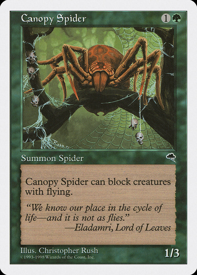 Canopy Spider [Anthologies] MTG Single Magic: The Gathering | Red Claw Gaming