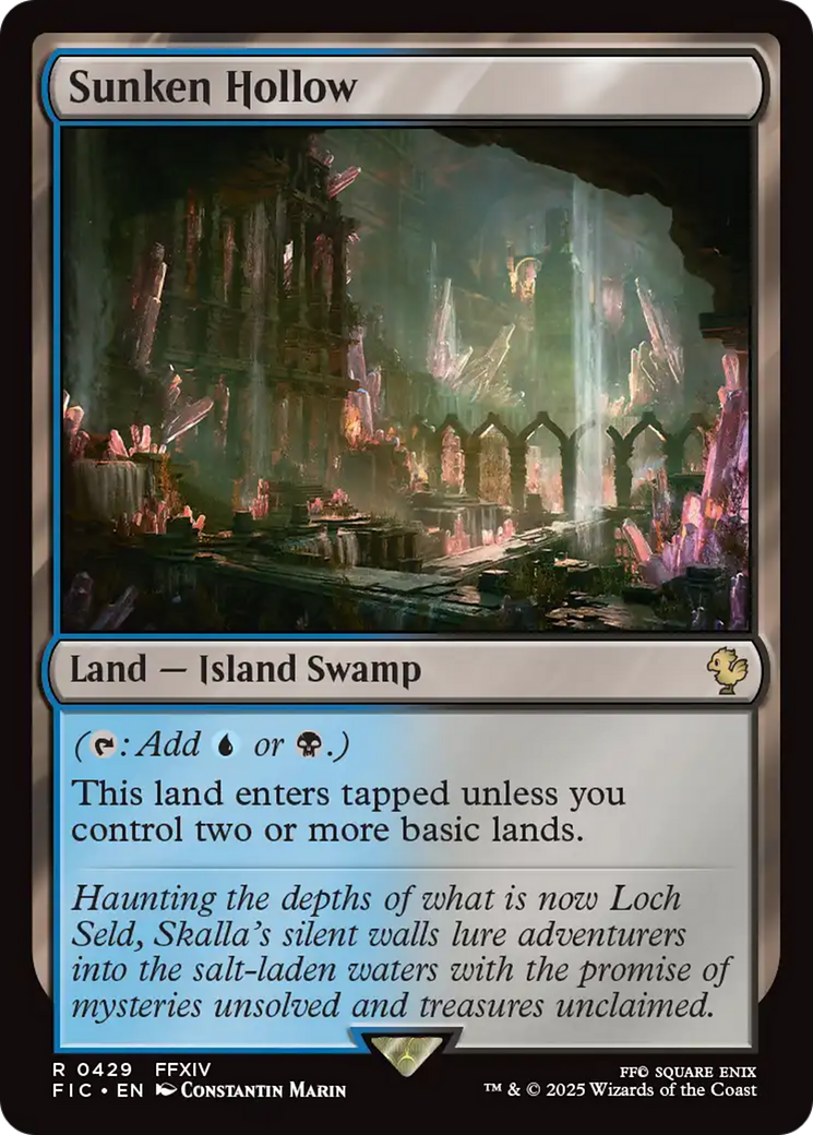 Sunken Hollow [FINAL FANTASY Commander] MTG Single Magic: The Gathering | Red Claw Gaming