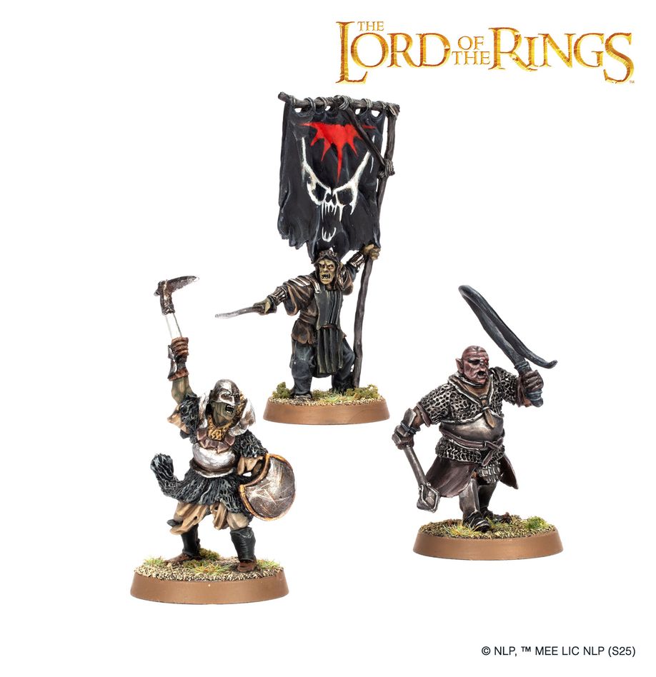 MIDDLE-EARTH STRATEGY BATTLE GAME: Mordor™ Orc Commanders Lord of the Rings Games Workshop | Red Claw Gaming