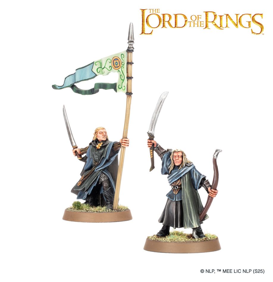 MIDDLE-EARTH STRATEGY BATTLE GAME: Lórien™ Elf Commanders Lord of the Rings Games Workshop | Red Claw Gaming