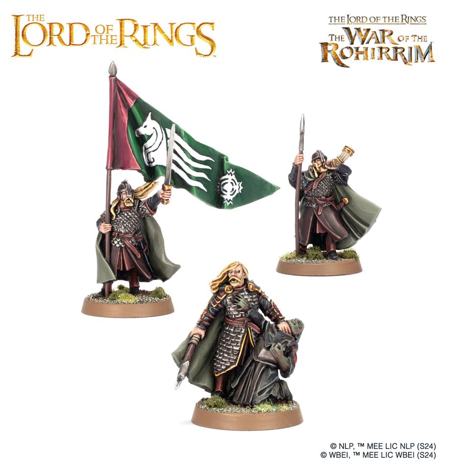MIDDLE-EARTH STRATEGY BATTLE GAME: Rohan™ Commanders Lord of the Rings Games Workshop | Red Claw Gaming