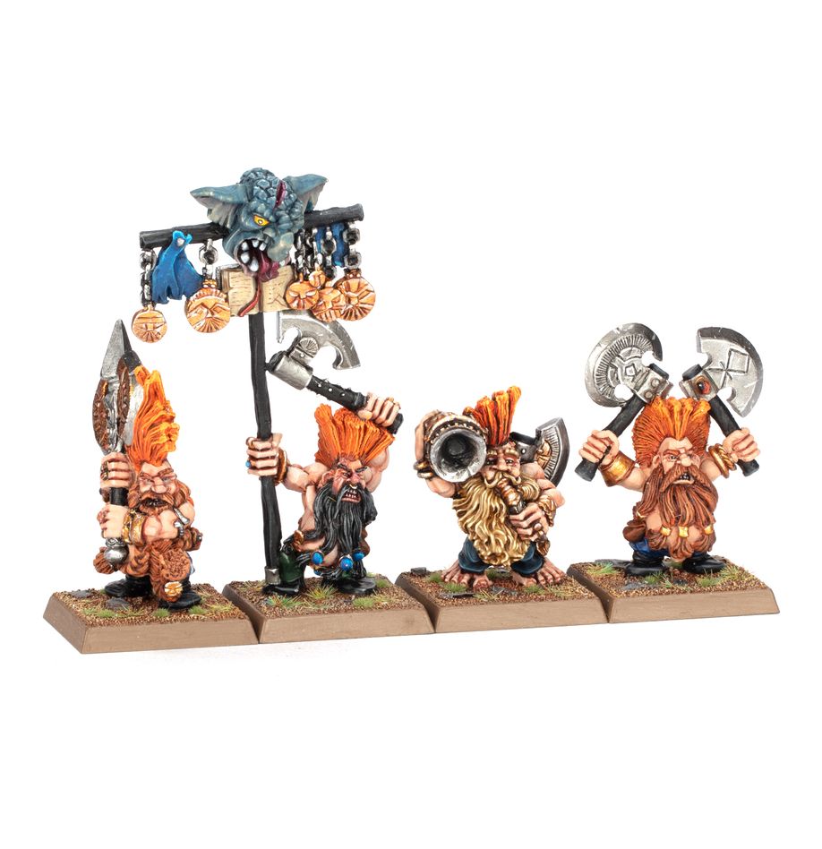 WARHAMMER THE OLD WORLD: DWARFEN MOUNTAIN HOLDS: SLAYER COMMAND Warhammer Old World Games Workshop | Red Claw Gaming