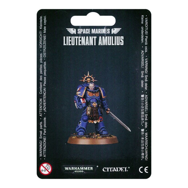 Space Marines Lieutenant Amulius Space Marines Games Workshop | Red Claw Gaming