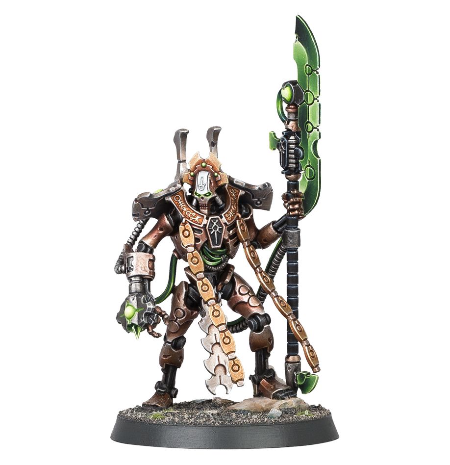 NECRONS OVERLORD WITH TACHYON ARROW Necrons Games Workshop | Red Claw Gaming