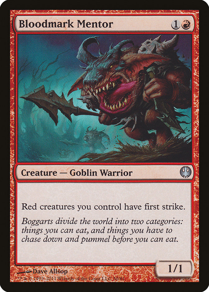 Bloodmark Mentor [Duel Decks: Knights vs. Dragons] MTG Single Magic: The Gathering | Red Claw Gaming