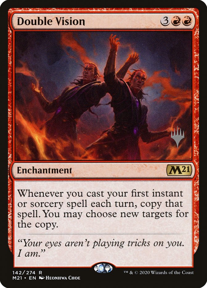 Double Vision (Promo Pack) [Core Set 2021 Promos] MTG Single Magic: The Gathering | Red Claw Gaming