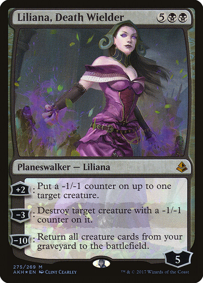Liliana, Death Wielder [Amonkhet] MTG Single Magic: The Gathering | Red Claw Gaming