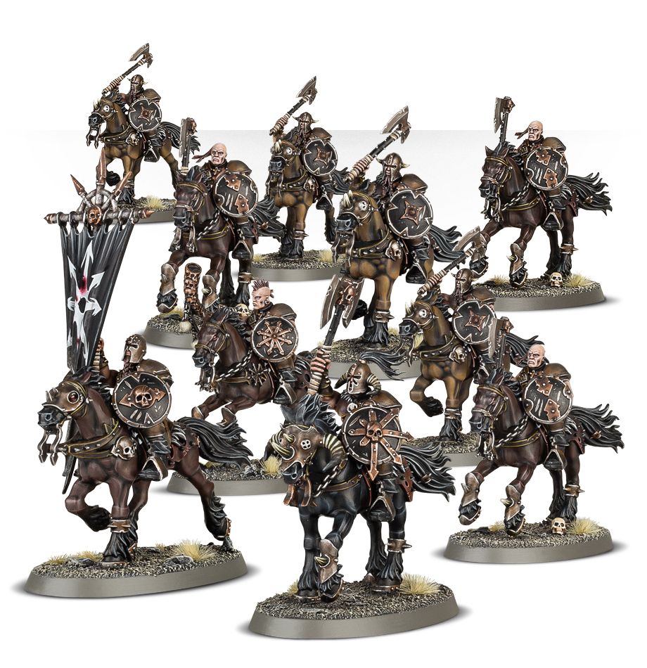 Chaos Marauder Horsemen Khorne Games Workshop | Red Claw Gaming