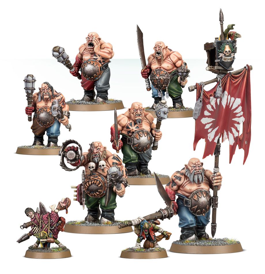 GUTBUSTERS OGORS Ogre Mawtribes Games Workshop    | Red Claw Gaming