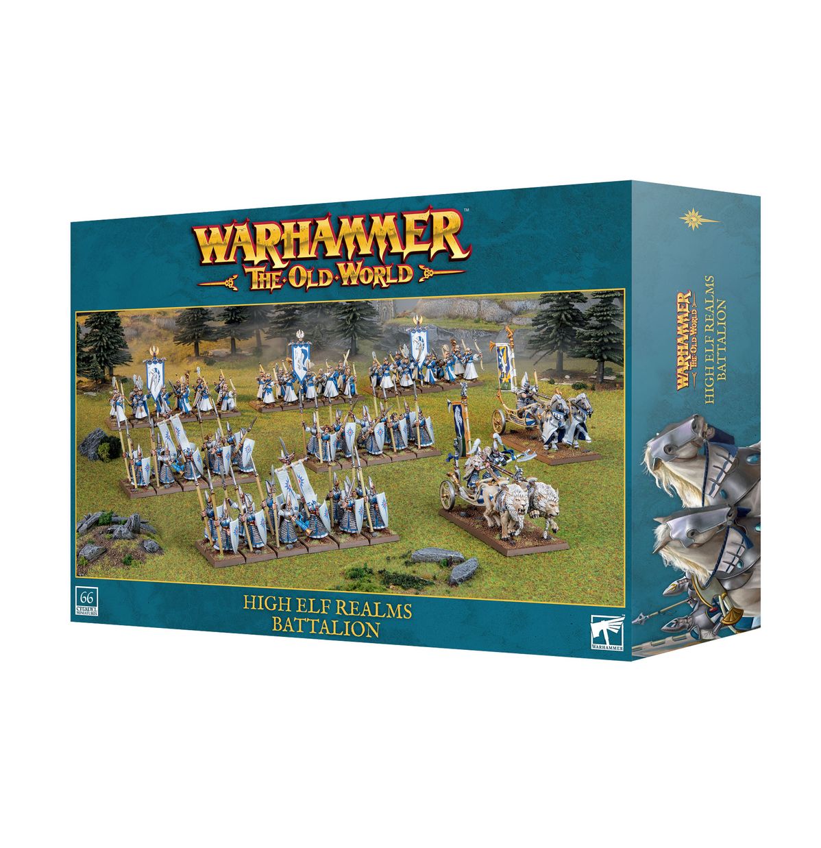 WARHAMMER THE OLD WORLD: High Elf Realms Battalion Warhammer Old World Games Workshop | Red Claw Gaming