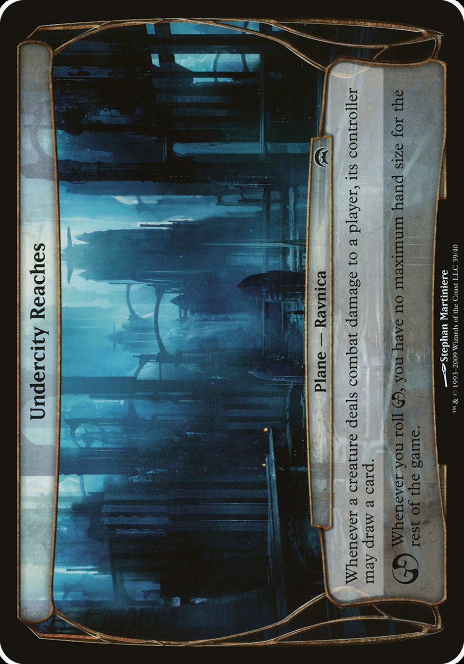 Undercity Reaches (Planes) [Planechase Planes] MTG Single Magic: The Gathering | Red Claw Gaming