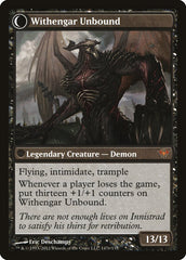 Elbrus, the Binding Blade // Withengar Unbound [Dark Ascension] MTG Single Magic: The Gathering | Red Claw Gaming