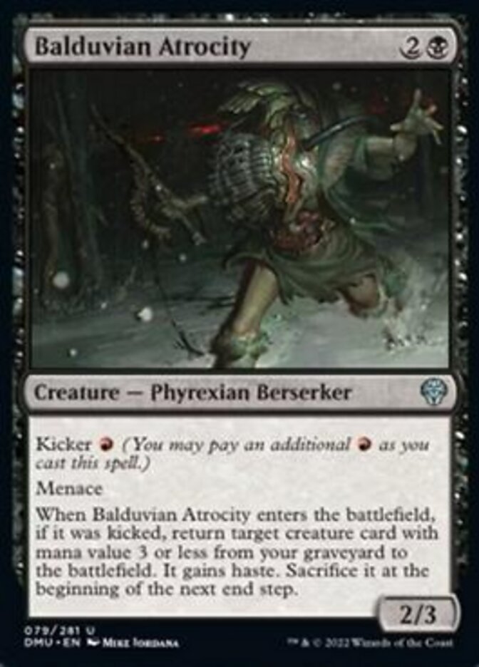 Balduvian Atrocity [Dominaria United] MTG Single Magic: The Gathering | Red Claw Gaming