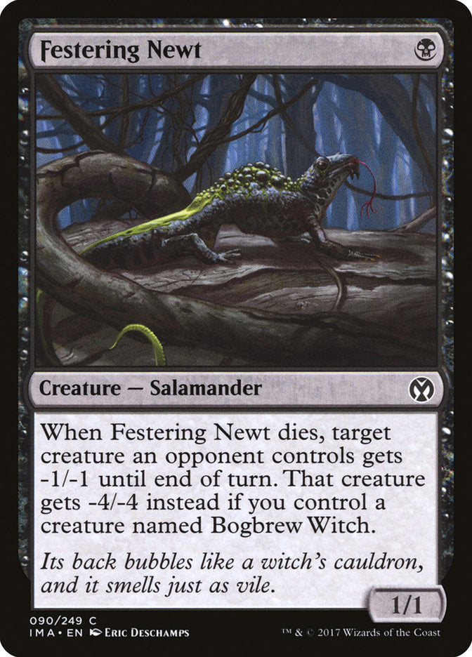 Festering Newt [Iconic Masters] MTG Single Magic: The Gathering | Red Claw Gaming
