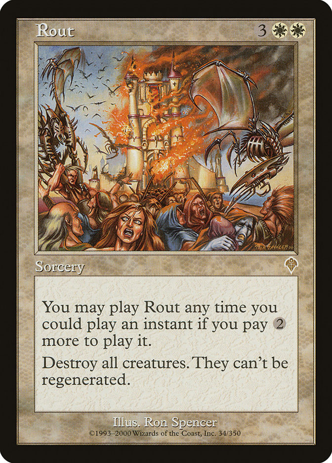 Rout [Invasion] MTG Single Magic: The Gathering | Red Claw Gaming