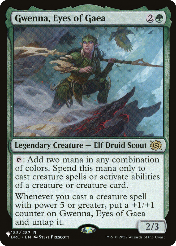 Gwenna, Eyes of Gaea [The List] | Red Claw Gaming